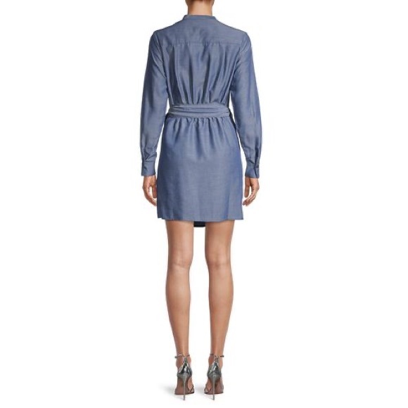 BAILEY 44 JASMINE CHAMBRAY WRAP DRESS NWT $228 SIZE XS - Picture 2 of 4